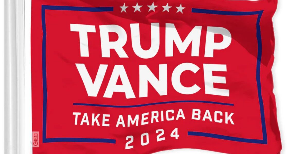 Trump Vance Flag