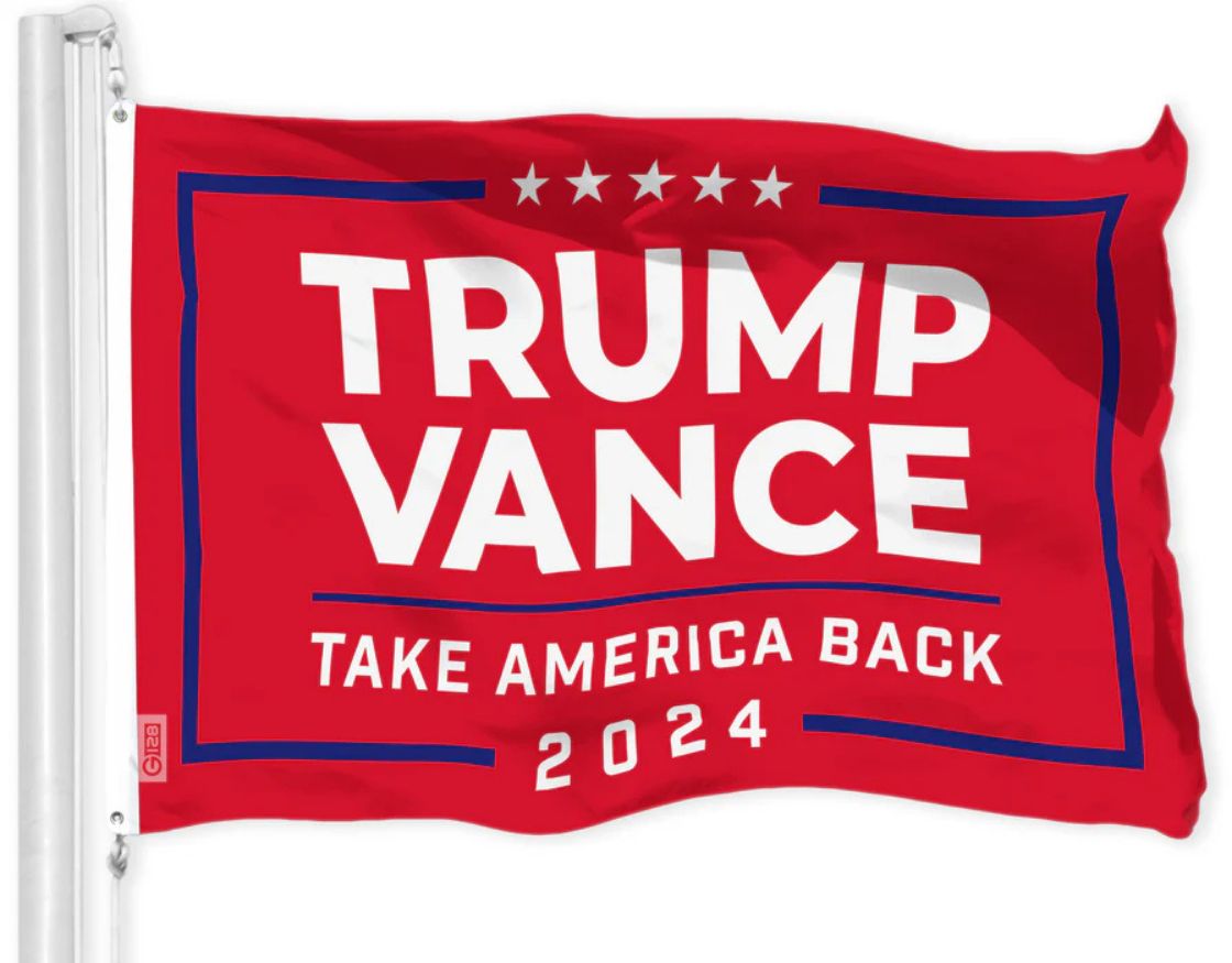 Trump Vance Flag